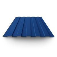 Профнастил окрашенный С8 0,4х1150(1200)х2000 RAL 5005 синий Уценка