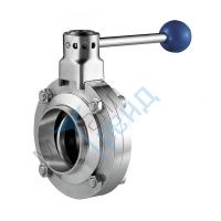 Затвор дисковый с/с Ду 25 DIN AISI 304 EPDM МР