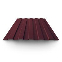 Профнастил окрашенный С8 0,4х1150(1200)х2000 RAL 3005 винно-красный Уценка